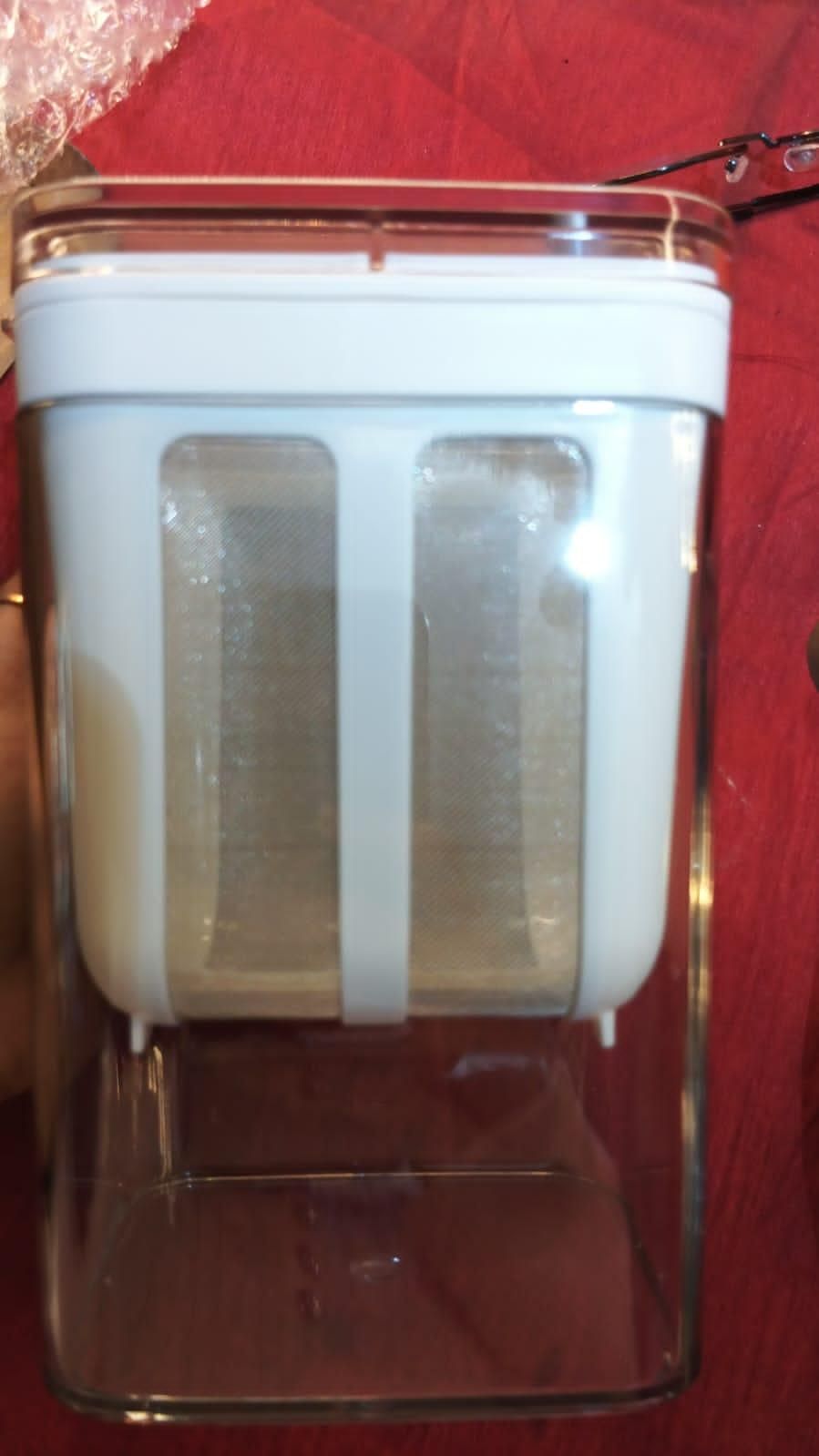 Yogurt Maker with Strainer — Homemade Curd & Greek Yogurt Container