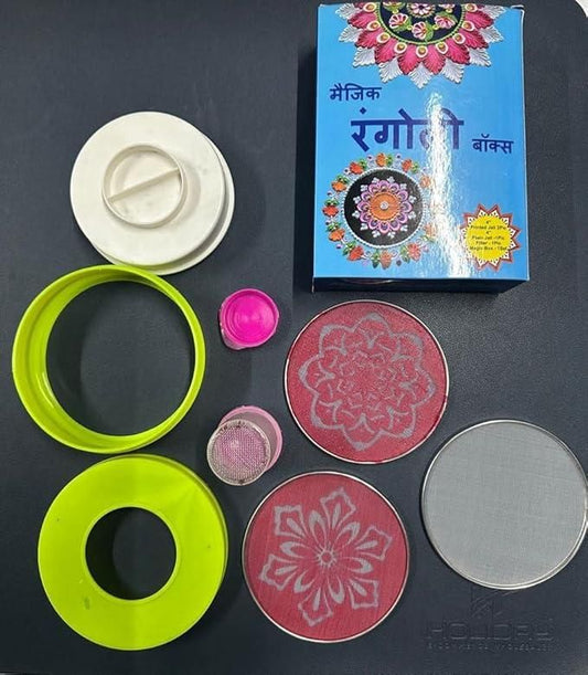 DIY Rangoli Kit – Mess-Free, Beginner-Friendly & Vibrant