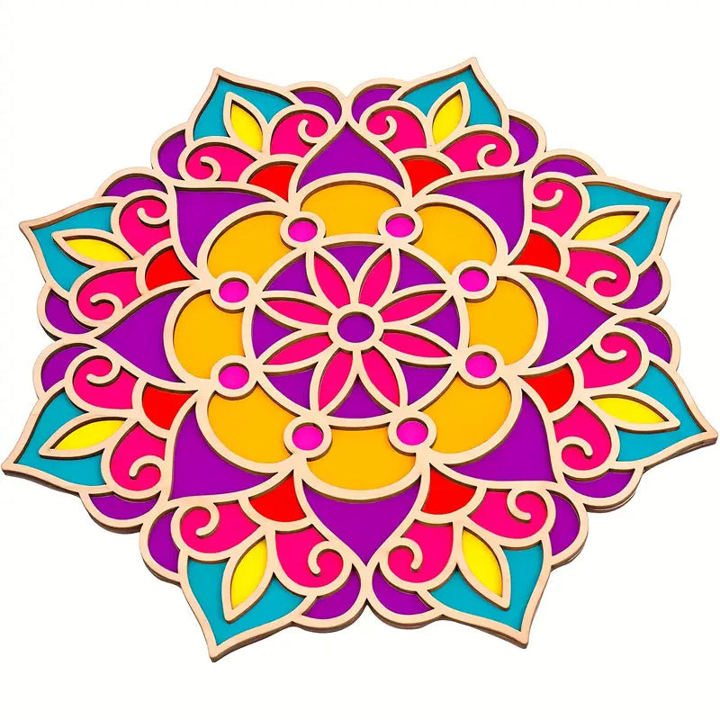 DIY Rangoli Kit – Mess-Free, Beginner-Friendly & Vibrant
