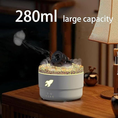 Smart LED Aroma Diffuser & Humidifier with Timer
