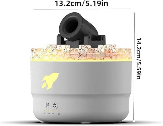 Smart LED Aroma Diffuser & Humidifier with Timer
