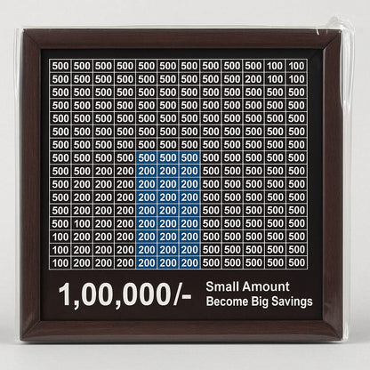 ₹1,00,000 Savings Challenge Scratch Card – Fun & Easy Money-Saving Plan