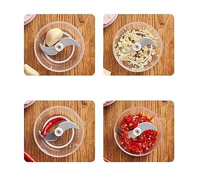 Electric Mini Chopper 250ml Electric Vegetable Chopper