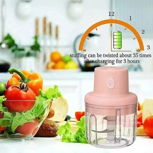 Electric Mini Chopper 250ml Electric Vegetable Chopper